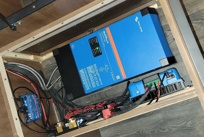 Victron Inverter &amp; Power System in a van