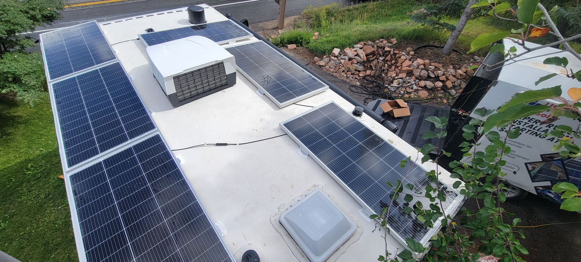 21' Travel Trailer Solar by Momentum Upfitters